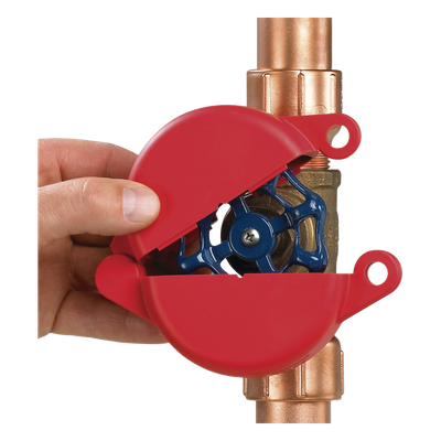 PANDUIT PSL-V6A - Dispositivo de Bloqueo LOTO / Válvulas de Compuerta / 3 a 6.5" / Polipropileno / -40°C a 101°C / Rojo | SIERRA STORE