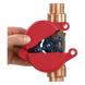 PANDUIT PSL-V6A - Dispositivo de Bloqueo LOTO / Válvulas de Compuerta / 3 a 6.5" / Polipropileno / -40°C a 101°C / Rojo | SIERRA STORE