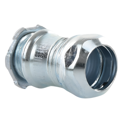 Conector de Compresión / Pared Delgada / 1/2 in / Acero Galvanizado / 1.004 x 1.004 in | SIERRA STORE