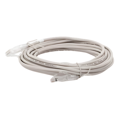 LINKEDPRO BY EPCOM LP-UT6A-700-GY28 - Cable de Parcheo UTP Cat6A / Slim 28 AWG / 7 m (23 ft) / RJ45 8(8) / 100 Ohm / Sin Blindaje | SIERRA STORE