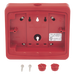 Caja de Montaje en Superficie / Para Anunciador Remoto / Ángulo 15° / Entradas 1/2 in NPT / Color Rojo | SIERRA STORE