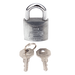Candado Metálico de Gancho Corto / Acero Cementado Niquelado / Llave PH-32 / 4 Pernos de Combinación / Anti-Palanca / Barreno para Agua | SIERRA STORE