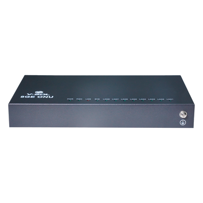 ONU Dual EPON/GPON / 8 Puertos PoE 802.3at Gigabit / 1 Puerto SC/UPC / Triple Play / Gestión OLT | SIERRA STORE
