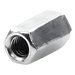Cople hexagonal roscado cuerda máquina galvanizado de 7.9mm ( 5/16") | SIERRA STORE