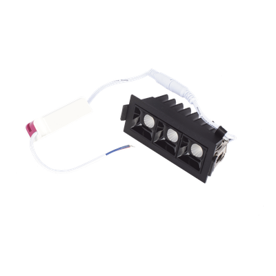 EPCOM INDUSTRIAL EPIDL6W - Reflector Empotrable LED / 6 W / 420 lúmenes / 6000 K Luz Fría / Haz 45° / IP20 / 50000 hrs | SIERRA STORE