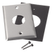 PANDUIT IAEFP1 - Placa de Pared Industrial / 1 Puerto / Acero Inoxidable / Montaje Vertical / Superficie Plana | SIERRA STORE