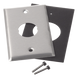 PANDUIT IAEFP1 - Placa de Pared Industrial / 1 Puerto / Acero Inoxidable / Montaje Vertical / Superficie Plana | SIERRA STORE