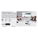 Kit de Conferencia Inalámbrica / Transmisión 4K/30fps / 4 Dispositivos Simultáneos / Alcance 10 m (32.8 ft) / Plug & Play / | SIERRA STORE