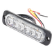 Luz Auxiliar LED / 6 LED Alta Potencia / Perfil Bajo 9 mm / SAE Clase 1 / ECE R65 / IPX7 / Sincronización 15 Unidades | SIERRA STORE