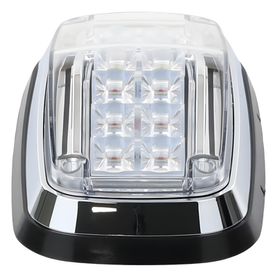 Luz de Advertencia LED / 8 x 4 in / 12 LEDs / 11 Patrones de Destello / IP67 / 12-30 VDC / SAE J595 J845 | SIERRA STORE