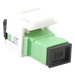 LINKEDPRO BY EPCOM LP-FO-AD-6150 - Acoplador de Fibra Óptica / Monomodo / SC/APC Simplex a SC/APC / Keystone / ABS | SIERRA STORE