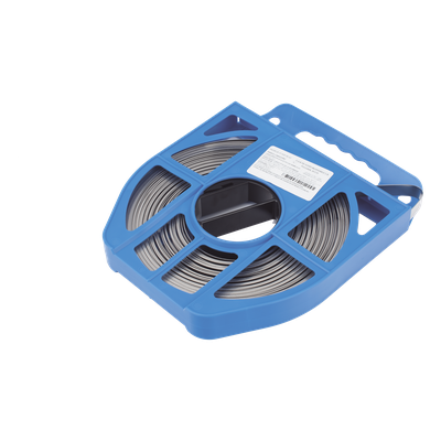 LINKEDPRO BY EPCOM LP-SSB-58-V2 - Fleje de Acero Inoxidable / 5/8 pulgadas / 0.70 mm / 30.5 m (100 ft) / Tensión 6.1 kN / Bobina 2.76 | SIERRA STORE