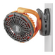 Ventilador Portátil Recargable / 2 Velocidades / Autonomía 5-9 Horas / Montaje 360° / USB-C / Pinza e Imán | SIERRA STORE