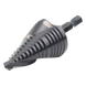 Broca Escalonada 12 en 1 / Revestimiento TiAlN / Perforación 2-3 cm / Doble Acanaladura Espiral / Vástago Hexagonal 1/4'' / Liberación | SIERRA STORE