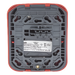 Sirena con estroboscopio / 2 hilos / 12-24 Vcd / candela 15 a 185 seleccionable / rojo con leyenda FIRE / Serie L | SIERRA STORE