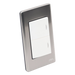 Apagador Doble / 10 A / 127 V CA / 60 Hz / Placa de Acero / 4.6 x 3.1 x 1.2 in | SIERRA STORE
