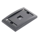 PANDUIT CFPE1BLY - Placa de Pared Vertical / 1 Puerto Mini-Com / Espacio para Etiquetas / ABS Negro | SIERRA STORE