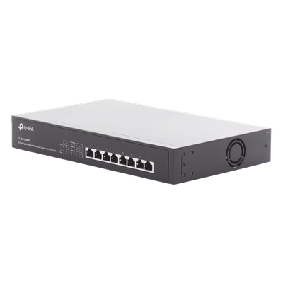 Switch PoE+ / 8 Puertos Gigabit / 126W Total / 30W por Puerto / Escritorio o Rack | SIERRA STORE