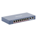 HIKVISION DS-3E0310HP-E - Switch PoE+ / No Administrable / 7 Puertos 10/100 Mbps 802.3 af/at (30 W) / 1 Puerto 10/100 Mbps Hi-PoE (90 | SIERRA STORE