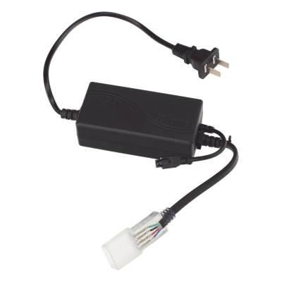 Adaptador de Corriente LED / Control Remoto RGB / 50 m (164 ft) / 127V~ / 300W Máx / IP65 | SIERRA STORE