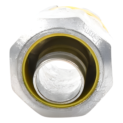 Conector Recto para Tubo Liquidtight / 1/2" (13 mm) / Acabado Bruñido / Norma NEMA FB-1 / UL 514B | SIERRA STORE