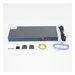 OLT GPON / 1 Puerto PON con Splitter 1:32 / 3 Uplink (2 GE + 1 SFP/SFP+) / Hasta 128 ONUs / 20 km / 1.73 ft Rack | SIERRA STORE