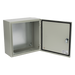 Gabinete IP66 / Acero IK10 / 400x400x200 mm / 15.7x15.7x7.9 in / Placa Trasera Galvanizada / Cerradura con Llave | SIERRA STORE