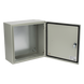 Gabinete IP66 / Acero IK10 / 400x400x200 mm / 15.7x15.7x7.9 in / Placa Trasera Galvanizada / Cerradura con Llave | SIERRA STORE