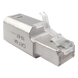 SIEMON ZP1-6AS-00S - Conector RJ45 Cat6A Blindado / Terminación en Campo / 10 Gbps / Sin Clip Protector / UL 2043 Plenum | SIERRA STORE