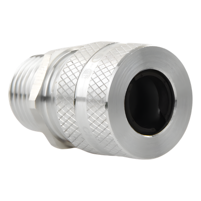 Conector de Cable / Aluminio Macho Recto / Ajustable 0.50-0.63" / 1/2" / NEMA 4, 4X, 12, 13 / Clase I Div. 2 | SIERRA STORE
