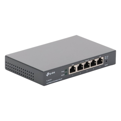 Router Balanceador de Carga / 4 Puertos WAN / 10,000 Sesiones Concurrentes / 10/100 Mbps / PPPoE / Control de Ancho de Banda por IP | SIERRA STORE