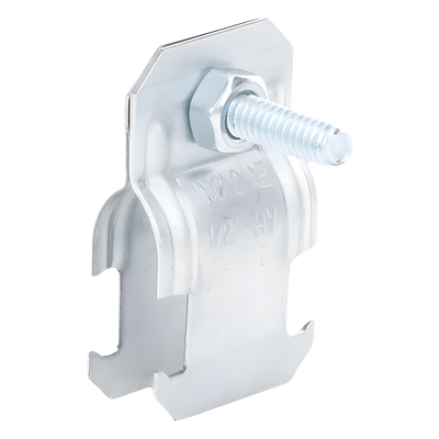 Abrazadera Unicanal / 1/2" (13 mm) / Calibre 18 / Conduit Pared Gruesa y PVC Rígido / Instalaciones Comerciales | SIERRA STORE