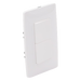 Apagador Dúplex de 10 A/ 127 V CA ~ 60 Hz /  1 1/2 Módulos / Color Blanco. | SIERRA STORE