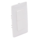 Apagador Dúplex de 10 A/ 127 V CA ~ 60 Hz /  1 1/2 Módulos / Color Blanco. | SIERRA STORE