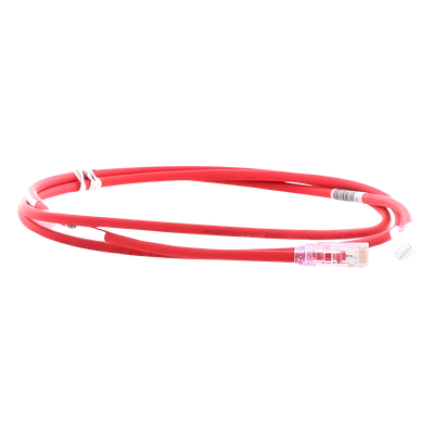PANDUIT UTP28X5RD - Cable de Parcheo UTP / Cat6A / 28AWG / CM-LSZH / 1.52 m (5 pies) / Rojo | SIERRA STORE