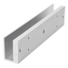 ACCESSPRO BU600LED - Montaje para puerta de vidrio / 180x40x28 mm / Vidrio 8-15 mm / 0.32 kg / Diseño en U | SIERRA STORE