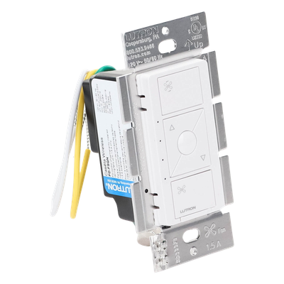 Control de Velocidad de Pared / 1.5 A / 120 V / Unipolar / Neutro Requerido / Velocidad Favorita / Blanco | SIERRA STORE