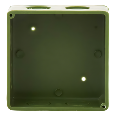 Caja Cuadrada Conduit / PVC Pesado 1/2" / NMX-E-012 / Autoextinguible / Apto para Sistemas Aislados a Tierra | SIERRA STORE