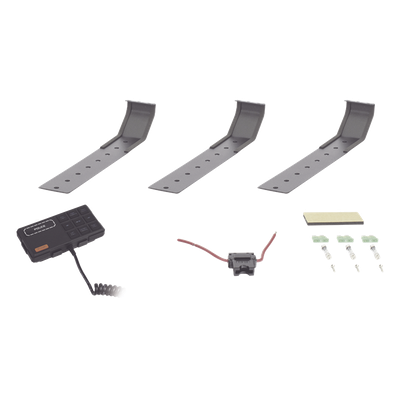 Barra de Luces LED / 47" (118 cm) / 124 LED Hyperlux / Dual Color Rojo/Claro / Control de Tráfico Ámbar / 45 Patrones / Montaje Gancho | SIERRA STORE