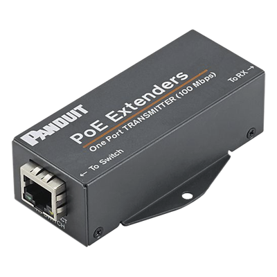 PANDUIT POEXTX1 - Extensor PoE/PoE+ / 610 m (2000 ft) / 10/100 Mbps / Cat5e/Cat6 / -40°C a 70°C / RJ45 | SIERRA STORE