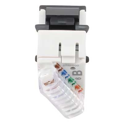 SIEMON U6-K01NS - Jack Keystone Cat6 UTP / Terminación 110 / Diseño Lineal / Color Negro / -10 a 60 °C / UL 94 V-0 | SIERRA STORE