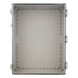 Gabinete Plástico ABS / Uso en Intemperie / 350 x 460 x 160 mm / Puerta Transparente de Policarbonato / Cierre con Broches Inoxidables | SIERRA STORE