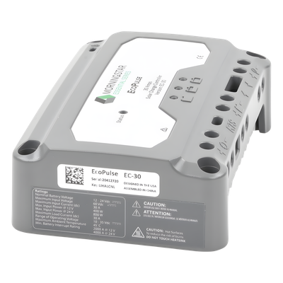 Controlador de Carga Solar PWM / 30 A / 12/24 Vcc Auto-detección / Protección 1500 W / Indicadores LED | SIERRA STORE