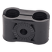 Sujetador Plástico para Cable Coaxial / Doble Fijación / 5/8" / Varilla Roscada 3/8" o M10 / ISO 9001:2015 y RoHS | SIERRA STORE