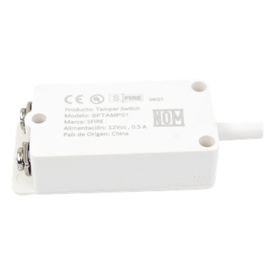 Switch de Tamper NC / Contactos de Plata / 12 VDC / UL y CE / 18-24 AWG | SIERRA STORE