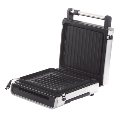 Parrilla Eléctrica / Reducción de Humo 85% / 4 Porciones / 1500 W / Platos Extraíbles / Antiadherente Advanced Tough | SIERRA STORE