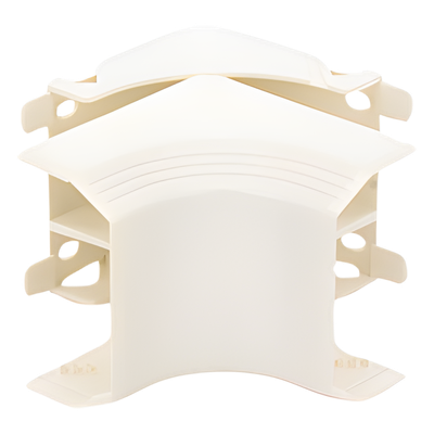 PANDUIT T45ICIW - Esquinero Interior para Canaleta / PVC Rígido / UL94V-0 / 0 a 50°C / Blanco Mate / Voz, Video, Fibra Óptica | SIERRA STORE