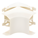 PANDUIT T45ICIW - Esquinero Interior para Canaleta / PVC Rígido / UL94V-0 / 0 a 50°C / Blanco Mate / Voz, Video, Fibra Óptica | SIERRA STORE