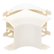 PANDUIT T45ICIW - Esquinero Interior para Canaleta / PVC Rígido / UL94V-0 / 0 a 50°C / Blanco Mate / Voz, Video, Fibra Óptica | SIERRA STORE