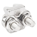 Nudo Perro Abrazadera / Acero Inoxidable / Cable 3/8" / Carga Pesada / Torre y Mástil | SIERRA STORE